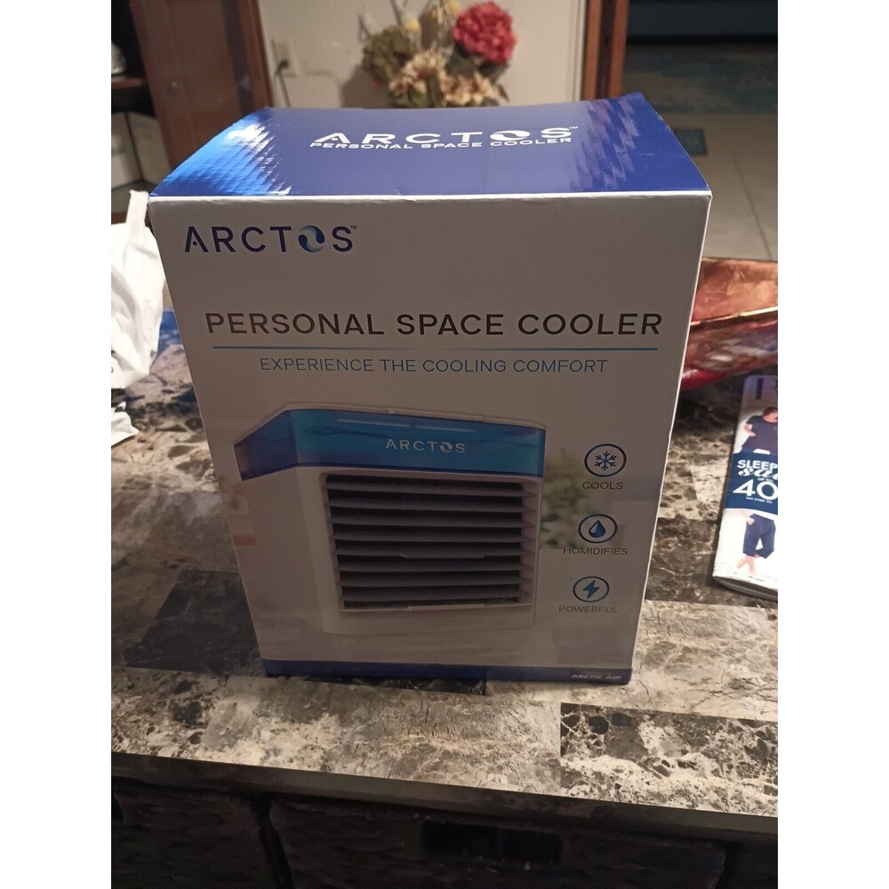 ARCTOS TVL2105 Tabletop Portable Air Cooler - White